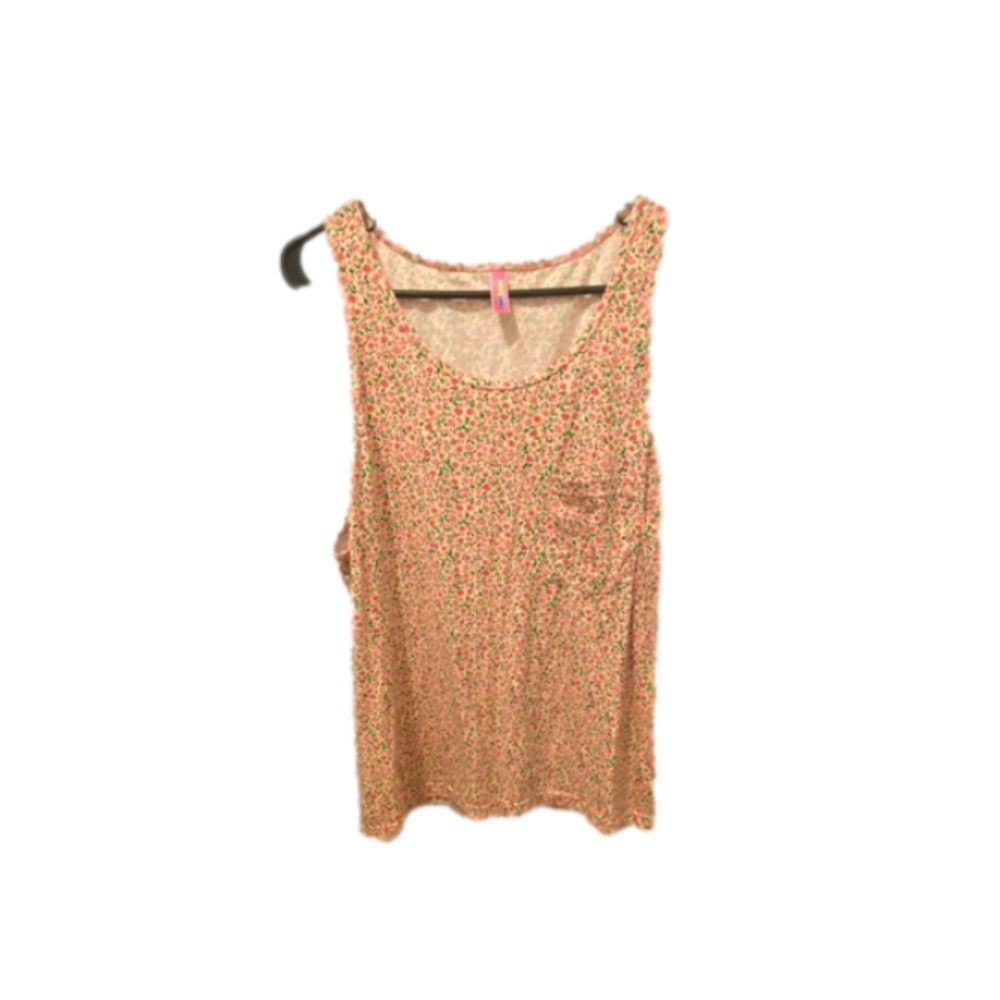 American Apparel Floral Tank